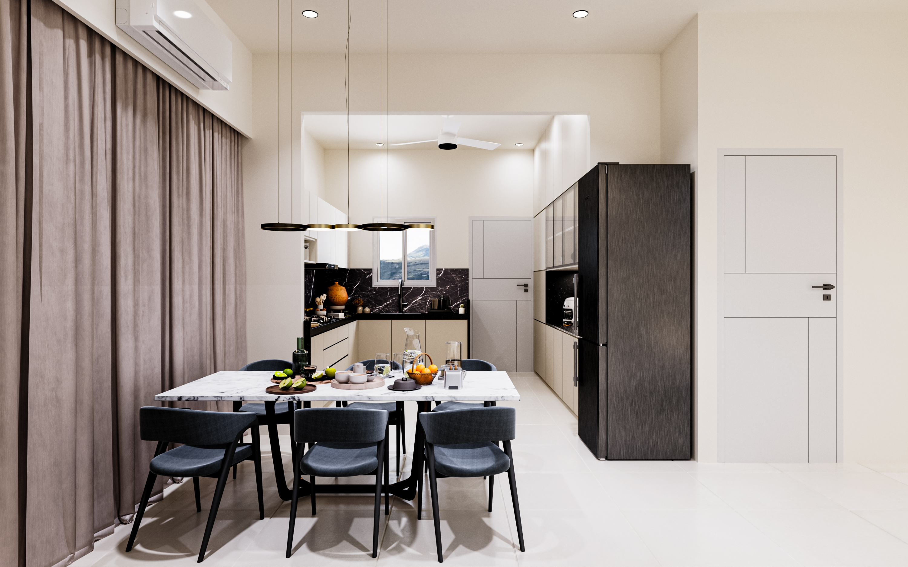 Kitchen & Dinning Area